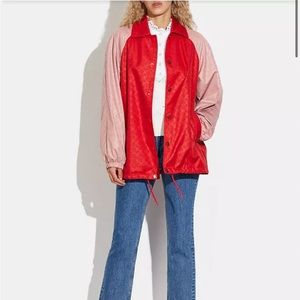 Signature Oversized Jacket In Recycled Polyester Size M